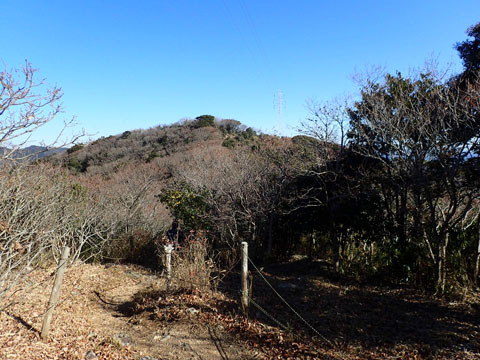 霜の葦毛湿原から座談山_e0293913_17504612.jpg