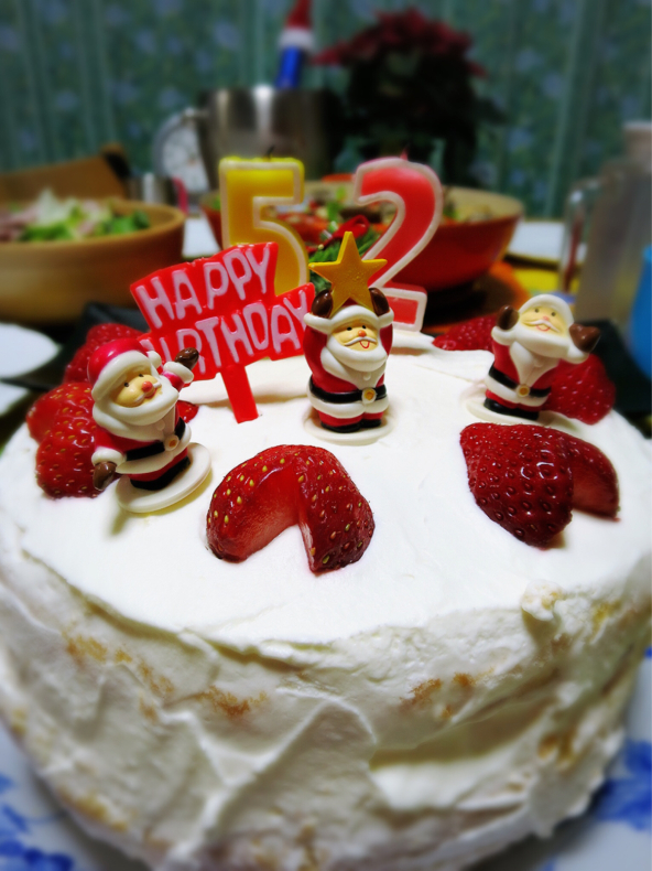 だんな様のお誕生日会はクリスマスイブ。_f0054556_23391611.jpg