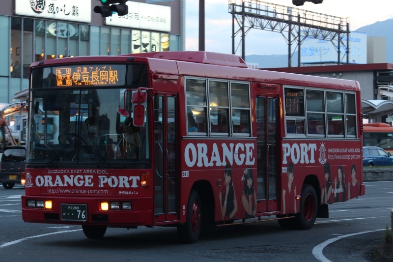 伊豆箱根バス 76号車(× 除籍) : えふのでーたべーす
