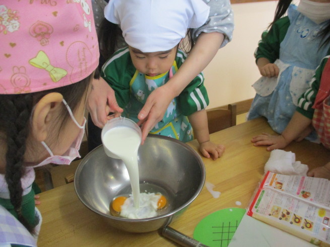 もも組 ホットケーキパーティー_c0212598_16175079.jpg