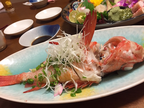 食べたかった キンキの湯煮を網走のふか井で Mayumin Blog 2 食べたかった キンキの湯煮を網走のふか井で Mayumin Blog 2