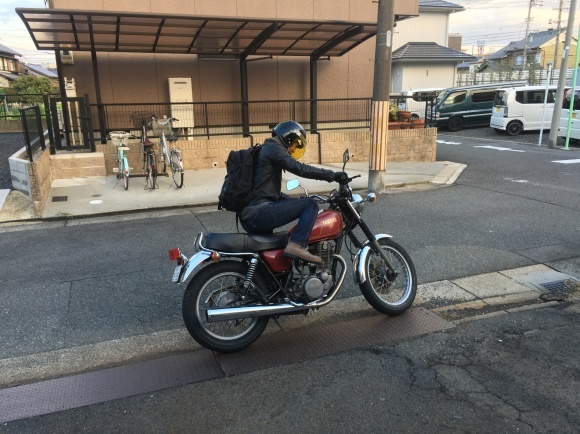 SR500 納車_a0139843_21313566.jpg