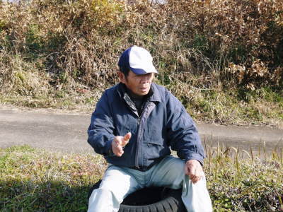 熊本産ステビアにんにく 新たな畑で土つくりから始めた匠のにんにくは寒さに耐えながら元気に成長中!_a0254656_17400434.jpg