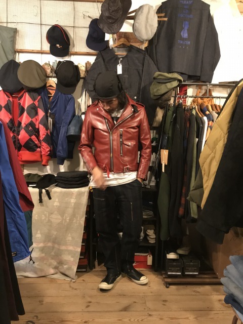 THREEFACE RIDERS JACKET\"333\"_d0121303_14331478.jpg