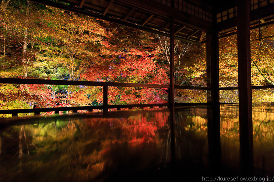 紅葉の瑠璃光院 瑠璃光院夜間特別拝観とケーブル比叡駅から見る京都の夜景 ぴんぼけふぉとぶろぐ2