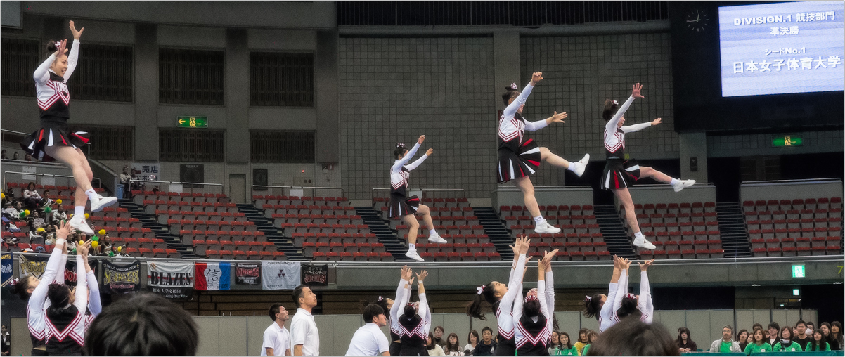 日本女子体育大学 TOMBOYS（第29回全日本学生チアリーディング選手権大会）_f0105694_12120823.jpg