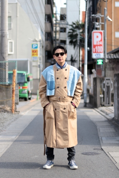 Name. : WEATHER CLOTH TRENCH COAT_f0224266_18204660.jpg