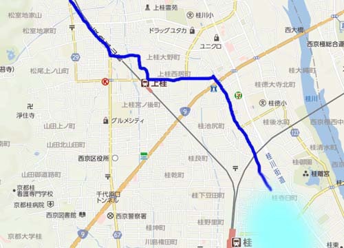 ●向日市へ向かう道_d0053294_00254971.jpg