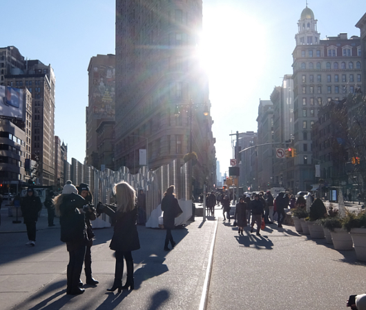 真冬のNY、フラットアイアン・ビルへ向かってお散歩_b0007805_23104227.jpg