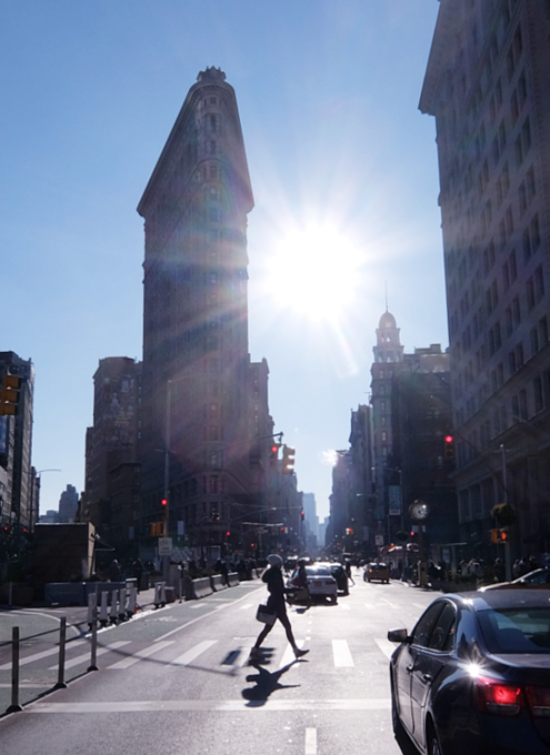 真冬のNY、フラットアイアン・ビルへ向かってお散歩_b0007805_239016.jpg