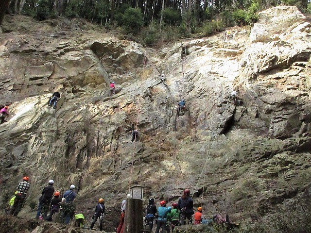 奥武蔵の岩場訪問 飯能市の阿寺の岩場 Rock Climbing At Adera In Hannō Saitama やっぱり自然が好き