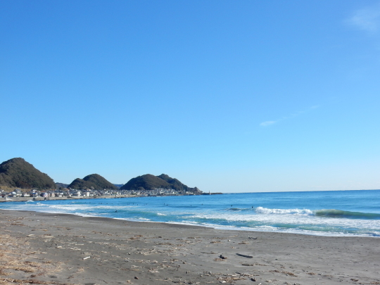 ’17,12,29(金)房総の海は真っ青でした!_f0060461_11495962.jpg