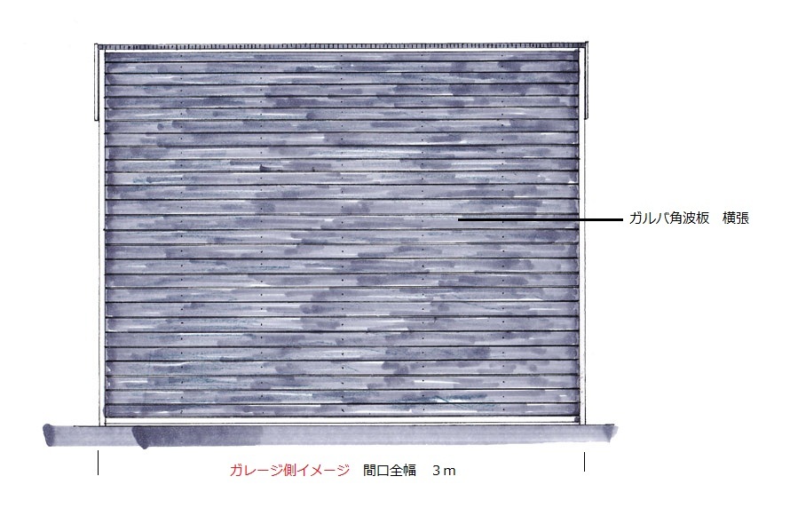 Ｉ　邸　自転車置き場＆アイアンイメージ_f0260167_14400744.jpg