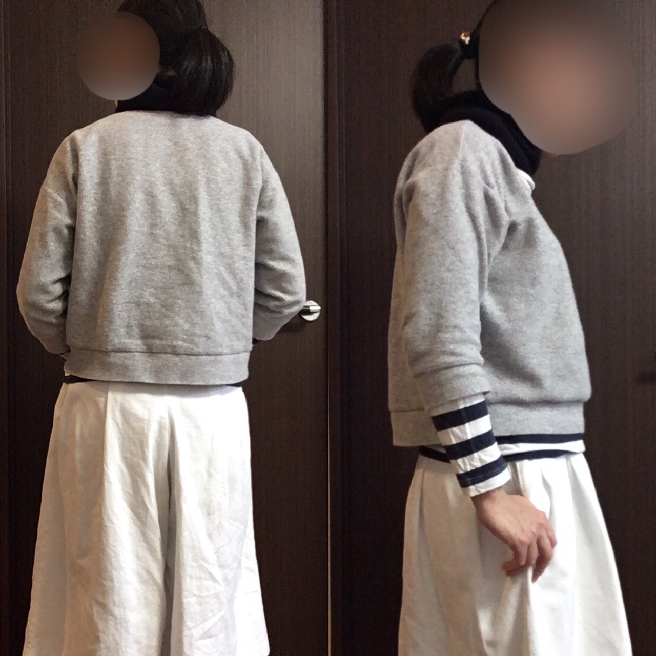 たまねぎ工房 Heather ヘザー 後ろ下がりプルオーバー まゆみのミシン日記 たまねぎ工房 Heather ヘザー 後ろ下がりプルオーバー まゆみのミシン日記