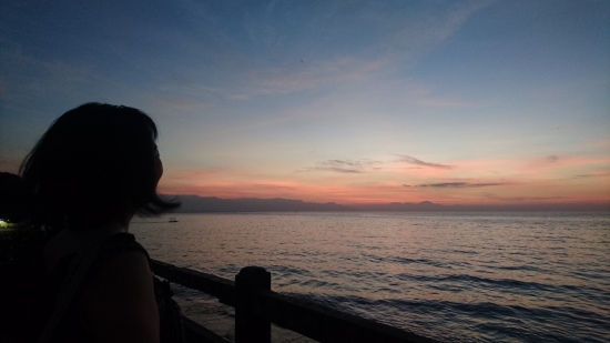 ロビナで夕陽を見に行く @ Pantai Penimbangan, Jl. Yeh Mumbul (\'17年9月)_d0368045_51913.jpg