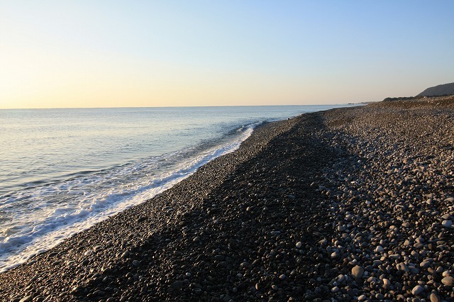 七里御浜海岸　初日の出　（その2）（撮影：1月1日）_e0321325_18325661.jpg