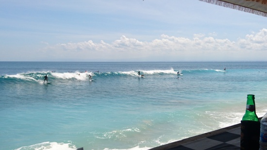 Balangan Beach で ドッグサーフィンを見る @ Balangan (\'17年4月)_d0368045_618426.jpg