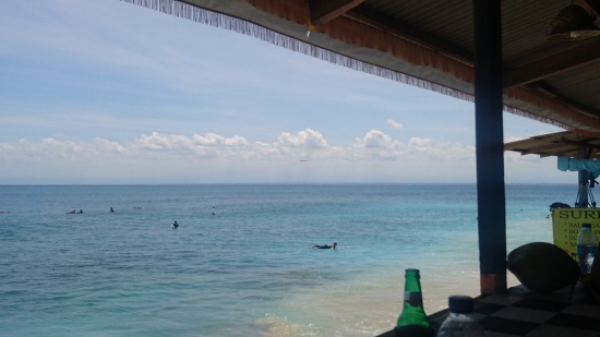 Balangan Beach で ドッグサーフィンを見る @ Balangan (\'17年4月)_d0368045_6224584.jpg