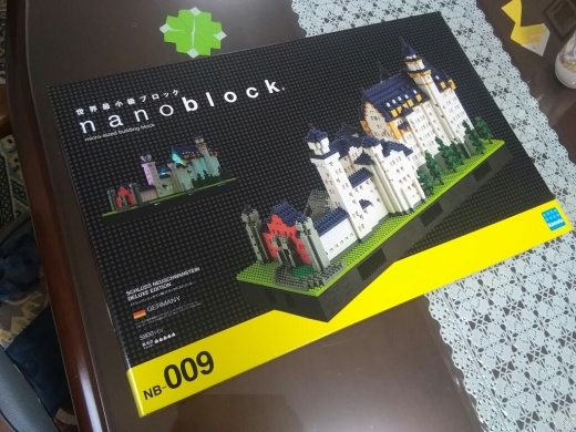 #nanoblock ノイシュバンシュタイン城で\"引きこもり男子\"へと…(^^;_a0004752_10540885.jpg