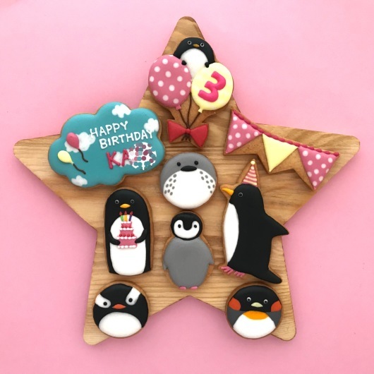 オーダーメイドクッキー☆ペンギン : La Vita Happy Cookies