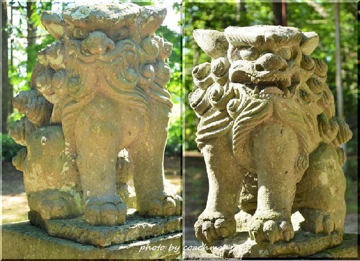 鹿沼出雲神社 狛犬（厚真町）_a0315942_22214708.jpg