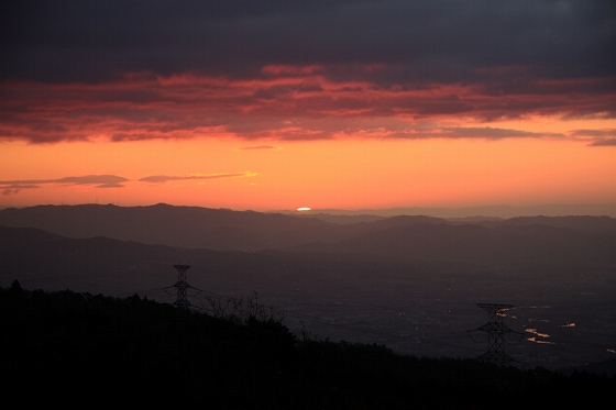 ほぼ気まぐれ「今日のポンポン山」　2018年ご来光_f0073587_22144239.jpg