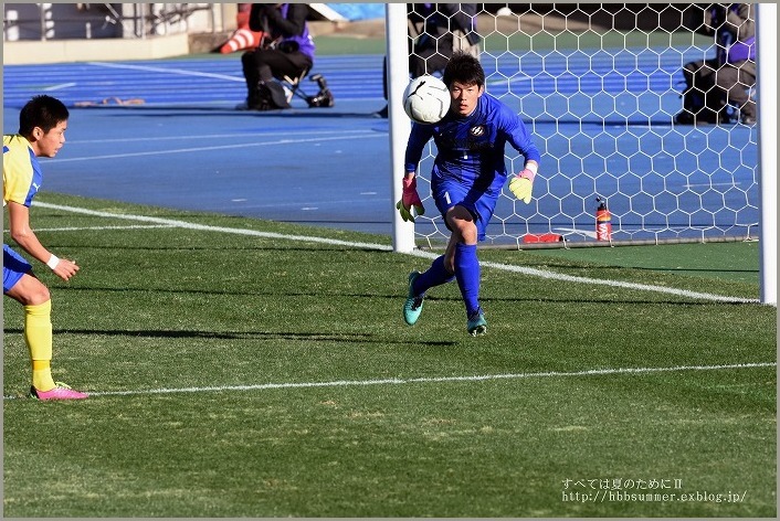 全国高校サッカー2017～18　上田西対京都橘_e0288838_08380236.jpg