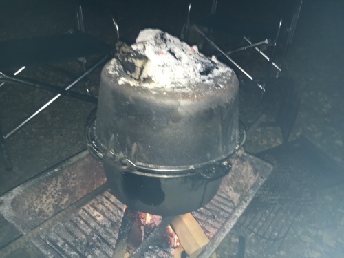 2017年12月24日野外料理研究 七面鳥のロースト_b0338345_14343611.jpeg