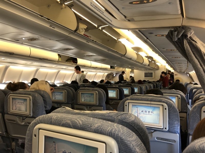 Ca930便 成田空港 上海浦東国際空港 かんさんの忘備録