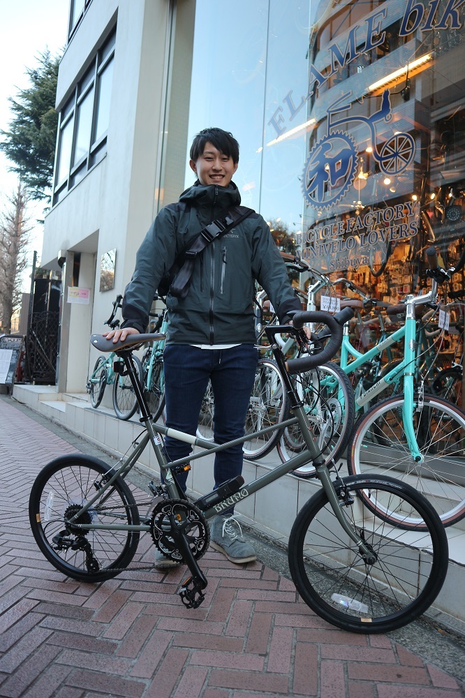 1月4日　渋谷　原宿　の自転車屋　FLAME bike前です_e0188759_19344280.jpg