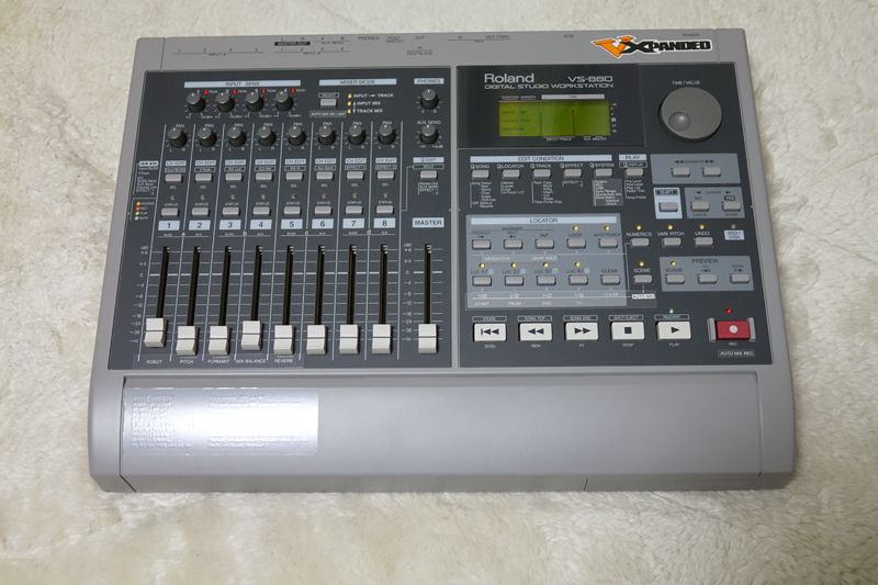 Roland デジタルワークステーション VS-880 実験改造 : ソニー Roland デジタルワークステーション VS-880 実験改造 : ソニー