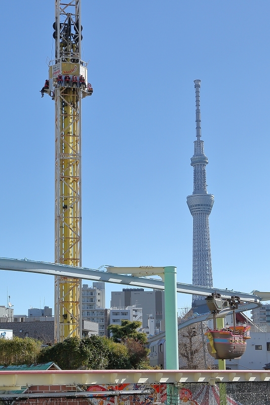 初春や スカイツリーと 花やしき 旅プラスの日記