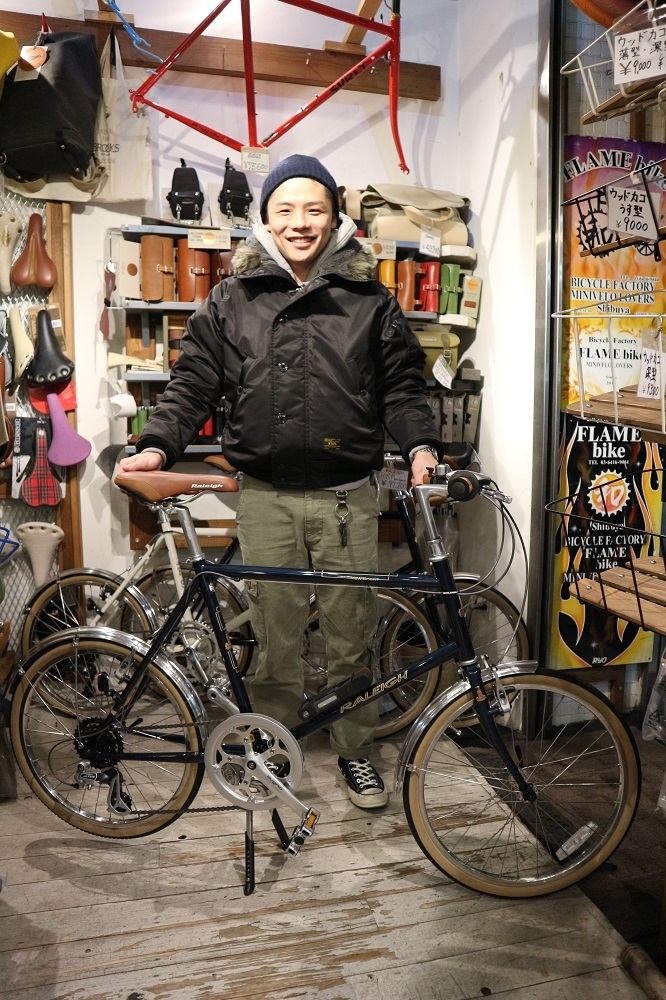 1月5日　渋谷　原宿　の自転車屋　FLAME bike前です_e0188759_19201833.jpg