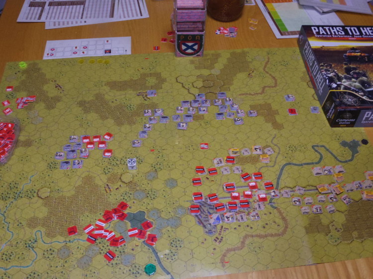 to Hell 東部戦線1941：1ユニット小隊レベル戦術戦闘ゲーム（前作「フランス