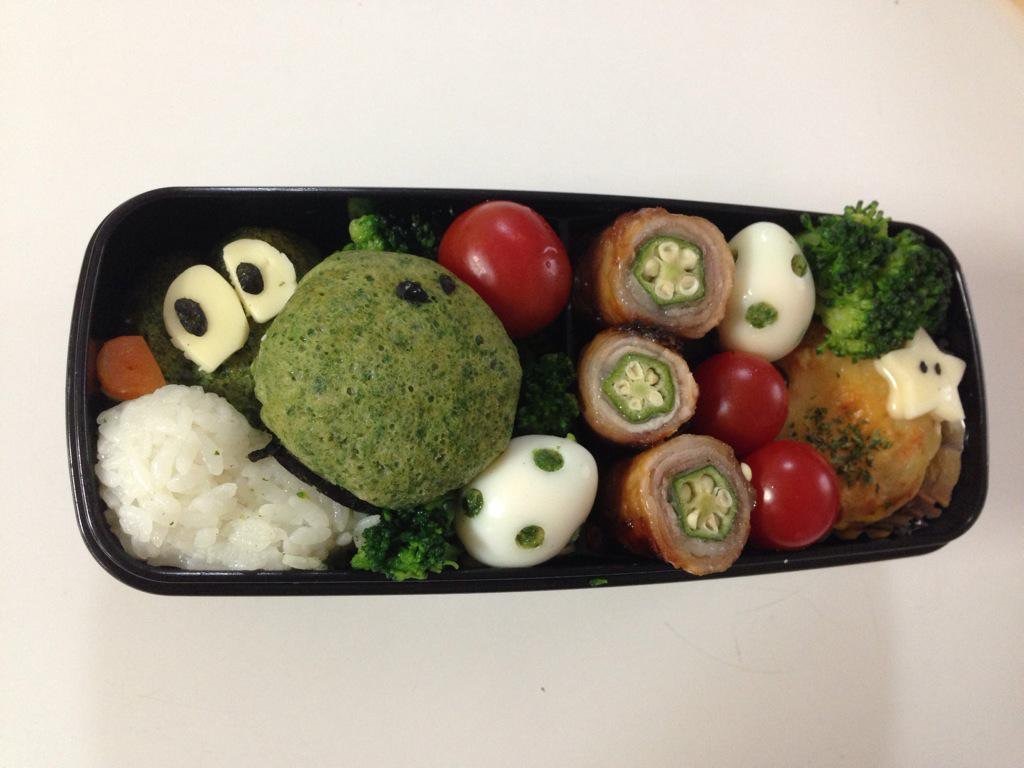 マリオのヨッシー弁当 キャラ弁記録 マリオのヨッシー弁当 キャラ弁記録