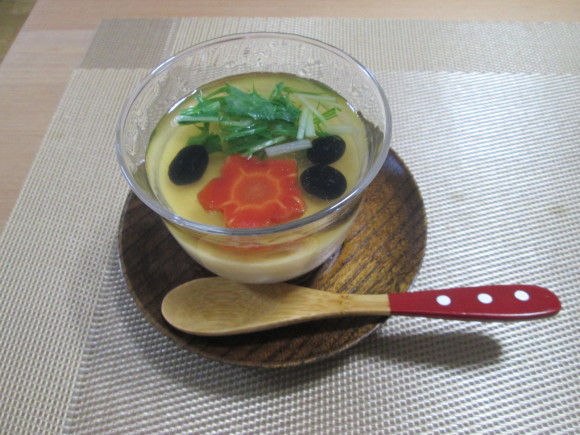 胡麻豆腐と彩り野菜のゼリー寄せ~お正月バージョン~_d0361028_21184000.jpg