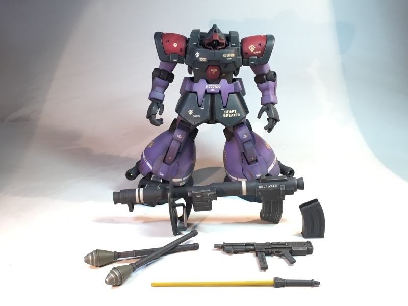 MG 1/100 MS-09F ドム・トローペン 戦場風 改造塗装完成品】 : K MG 1/100 MS-09F ドム・トローペン 戦場風 改造塗装完成品】 : K