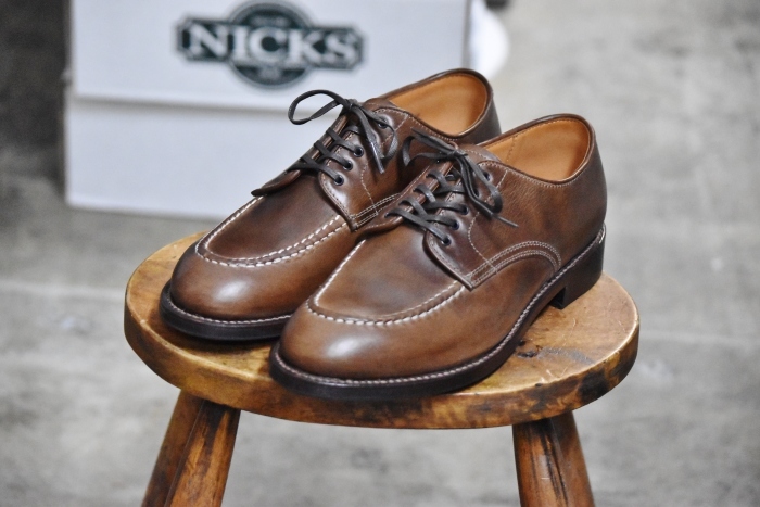 WHEEL ROBE 。。。人気の革靴・新入荷! HEAVY STITCHING MOC TOE ★_d0152280_08264449.jpg