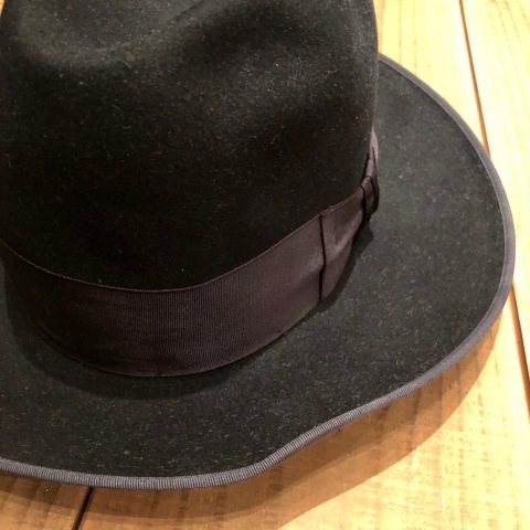 1950s \" Dobb\'s - 5th AVENUE - \" ALL WOOL VINTAGE - FEDORA - Felt HAT ._d0172088_22010319.jpg