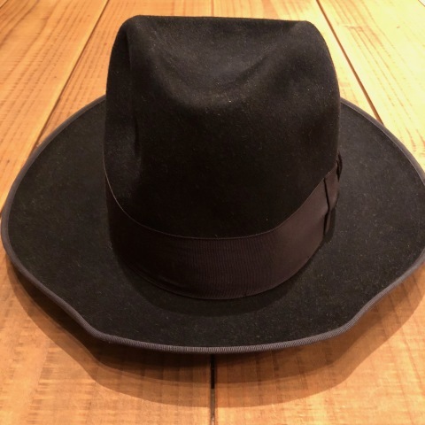 1950s \" Dobb\'s - 5th AVENUE - \" ALL WOOL VINTAGE - FEDORA - Felt HAT ._d0172088_22031301.jpg