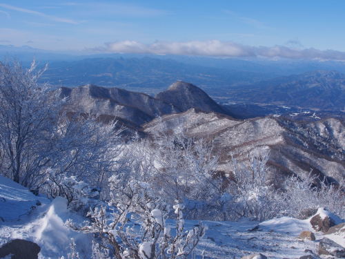 霧氷の黒桧山・駒ヶ岳周回　　2018.１.７（日）_b0335256_11594182.jpg