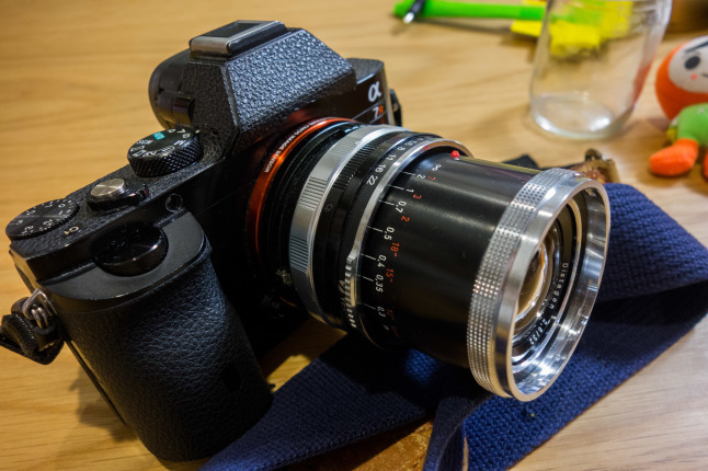 ☆機材紹介「Carl Zeiss Distagon 32mm f2.8(Contaflex126<1968