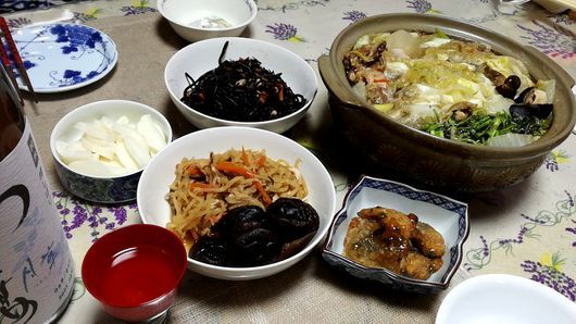 クリスマスの夜ご飯 おバカなプーたろう