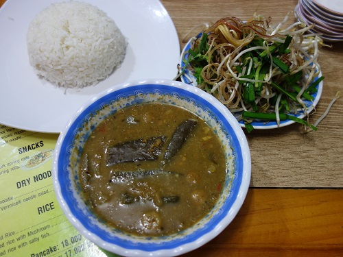 Mắm kho 旨い魚の定食でバッチリのはずが・・・_c0030645_23292588.jpg