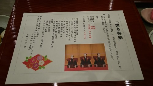 壽 新春大歌舞伎 二代目松本白鸚、十代目松本幸四郎、八代目市川染五郎襲名披露 2018年 1月 7日 歌舞伎座_e0345320_00101862.jpg