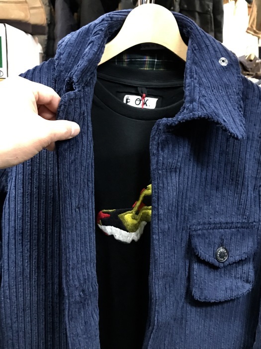 梅春に。。。O.K. 手刺繍・LONG TEE! PUMP FURY etc.._d0152280_21583666.jpg