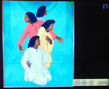 桜の画家　中島千波　人間群像を描く　＠日曜美術館_b0044404_11014980.jpg