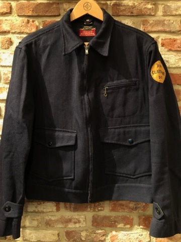 1950-60s \" DAY\'S RANGER \" 100% virgin WOOL VINTAGE WHIPCORD JACKET - Dark NAVY - ._d0172088_21503829.jpg