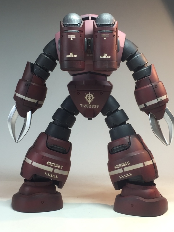 MG 1/100 MSM-07S シャア専用 ズゴック 戦場風 追加武装 塗装 MG 1/100 MSM-07S シャア専用 ズゴック 戦場風 追加武装 塗装