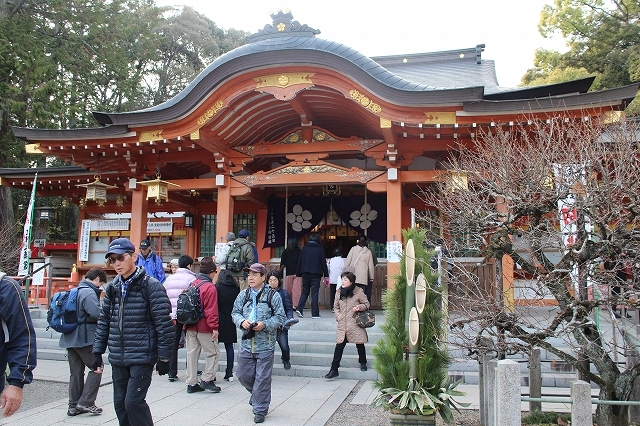 新春の神社巡りウオーク_b0044663_11454461.jpg